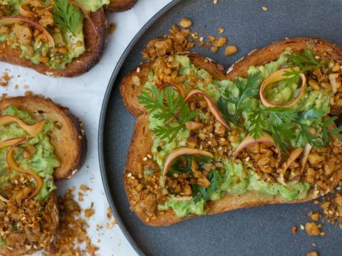 Epic Avocado Toast with Toasted Walnut Dukkah